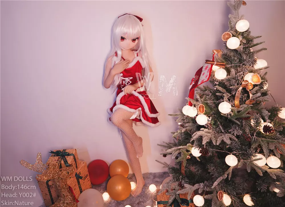 WM S-TPE 146cm Anime TPE Sex Doll with PVC Head #Y002